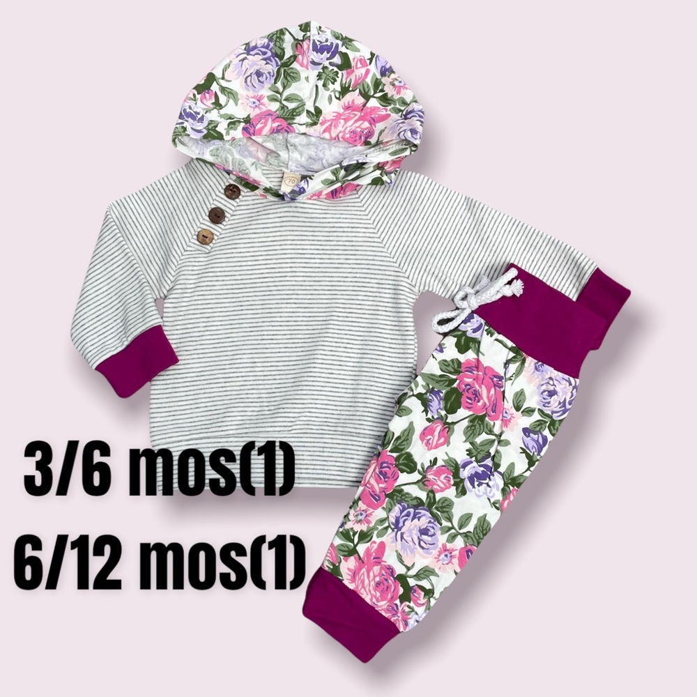 Boutique Baby Girl 2pc Tracksuit